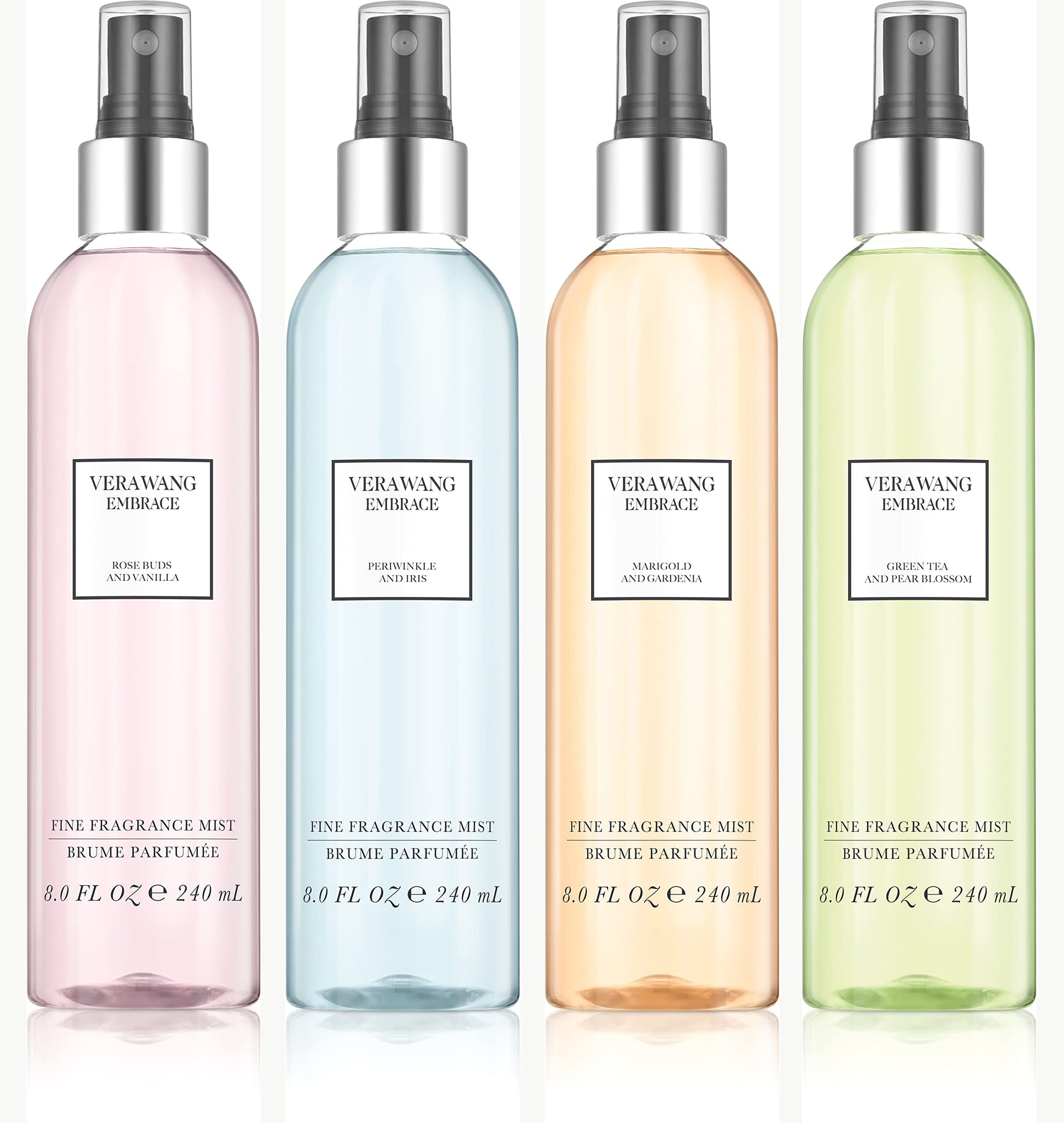 Vera Wang Embrace Body Mist Spray for Women, Green Tea & Pear Blossom, 8 Fluid Oz