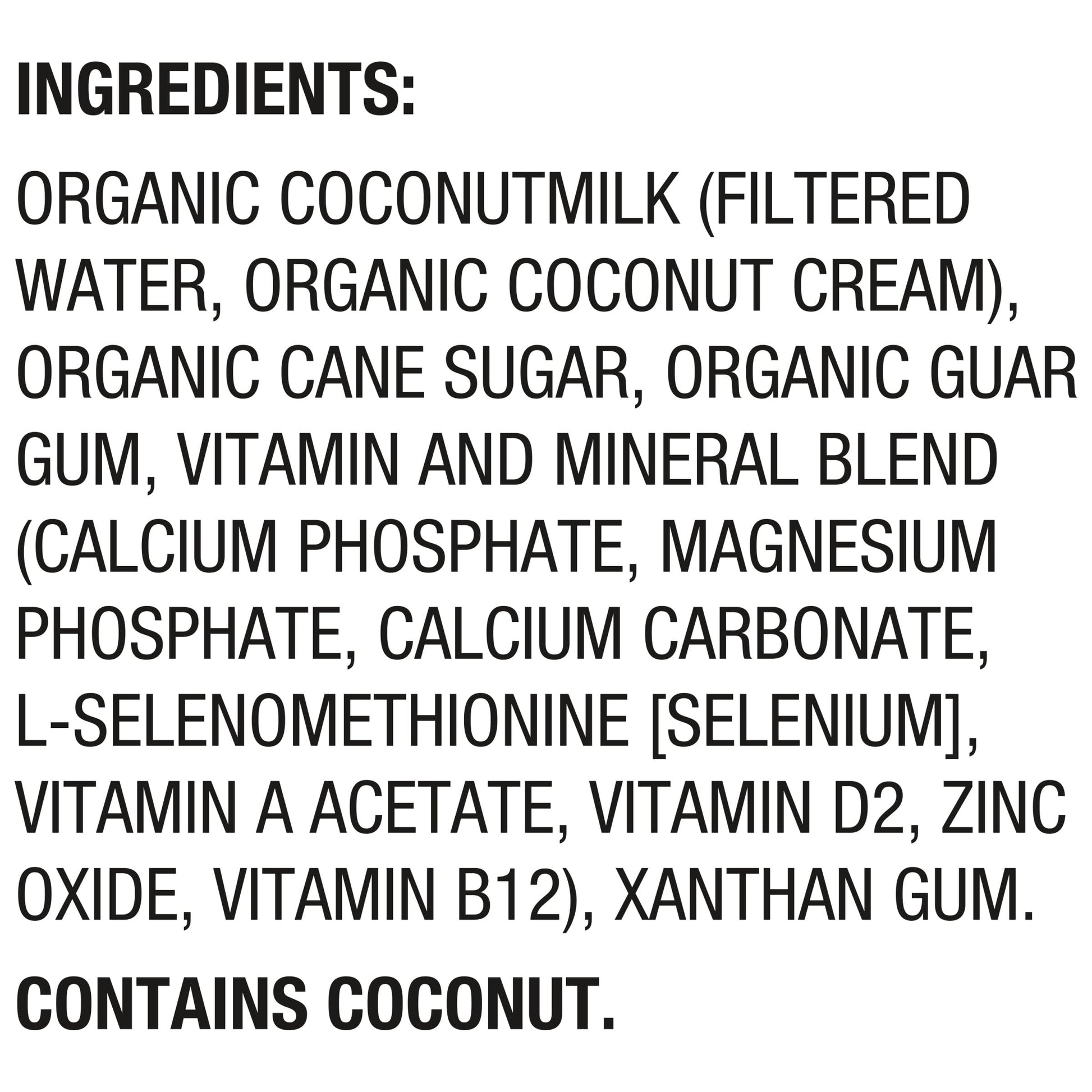 So Delicious Dairy Free Shelf-Stable Coconut Milk, Original, Vegan, Non-GMO Project Verified, 1 Quart