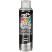 Tulip ColorShot Sofortiges Stoff-Sprühfarbe 85g Schwarz