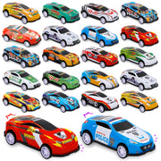 28 pcs Pull Back Cars Toys for Kids, Party Favors Treasure Box for Classroom Prizes Mini Vehicles Race Cars Toys Bulk Xmas Gifts Pinata Goodie Bag Stocking Stuffers for Boys Girls Toddlers
