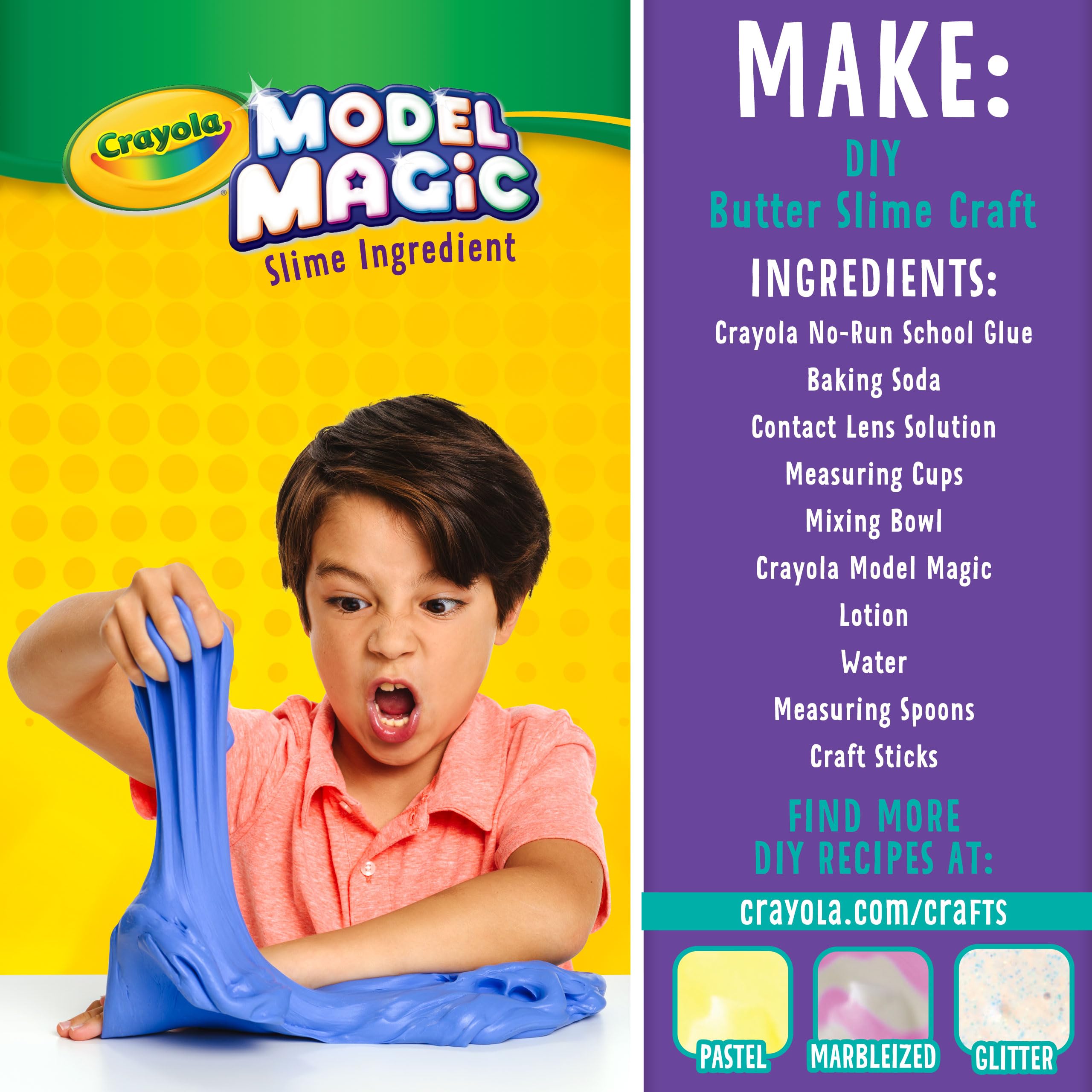 Crayola Model Magic White, Modeling Clay Alternative, Reusable Sculpting Material, Air Dry, Kids Arts & Crafts Supplies, 2lb Bucket, Classroom Must Have