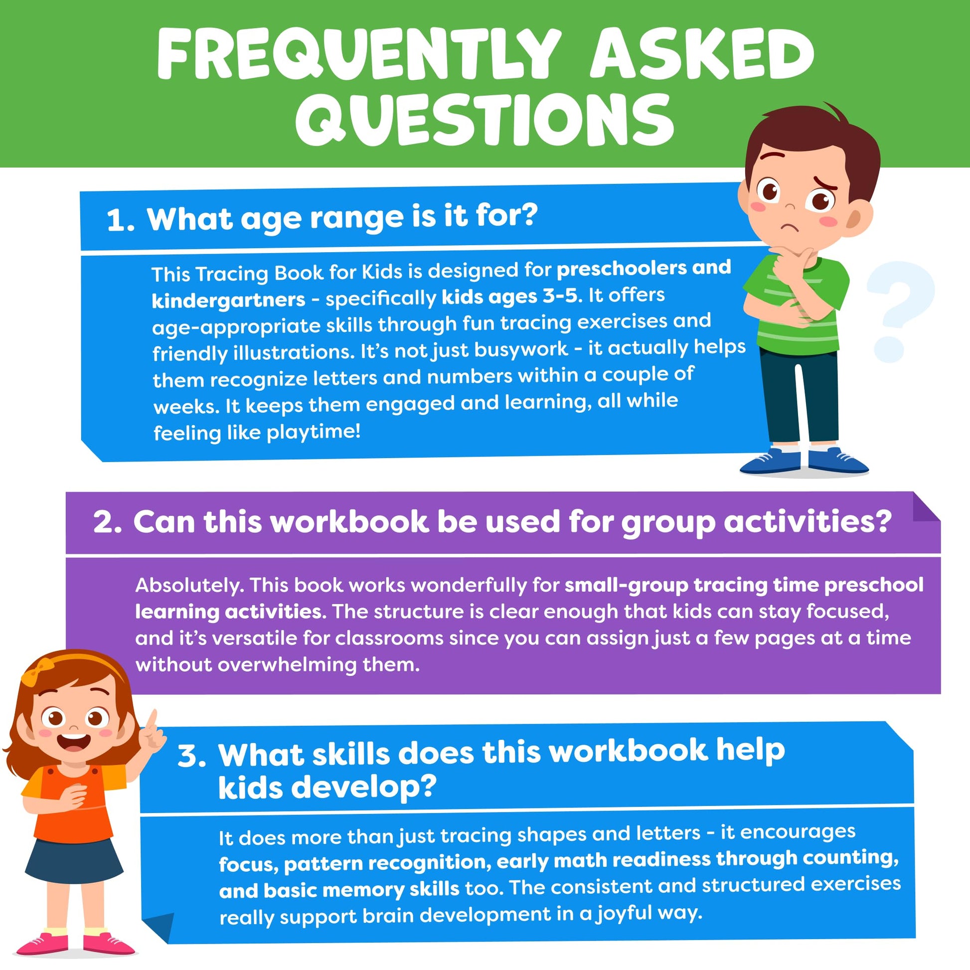Preschool Learning Activities - Tracing Books for Kids Ages 3-5 - Toddler Handwriting Practice - Letter Tracing for Kids Preschool Kindergarten Workbooks 3-4, 4-5 - Learning Books for 3-4 Year Olds