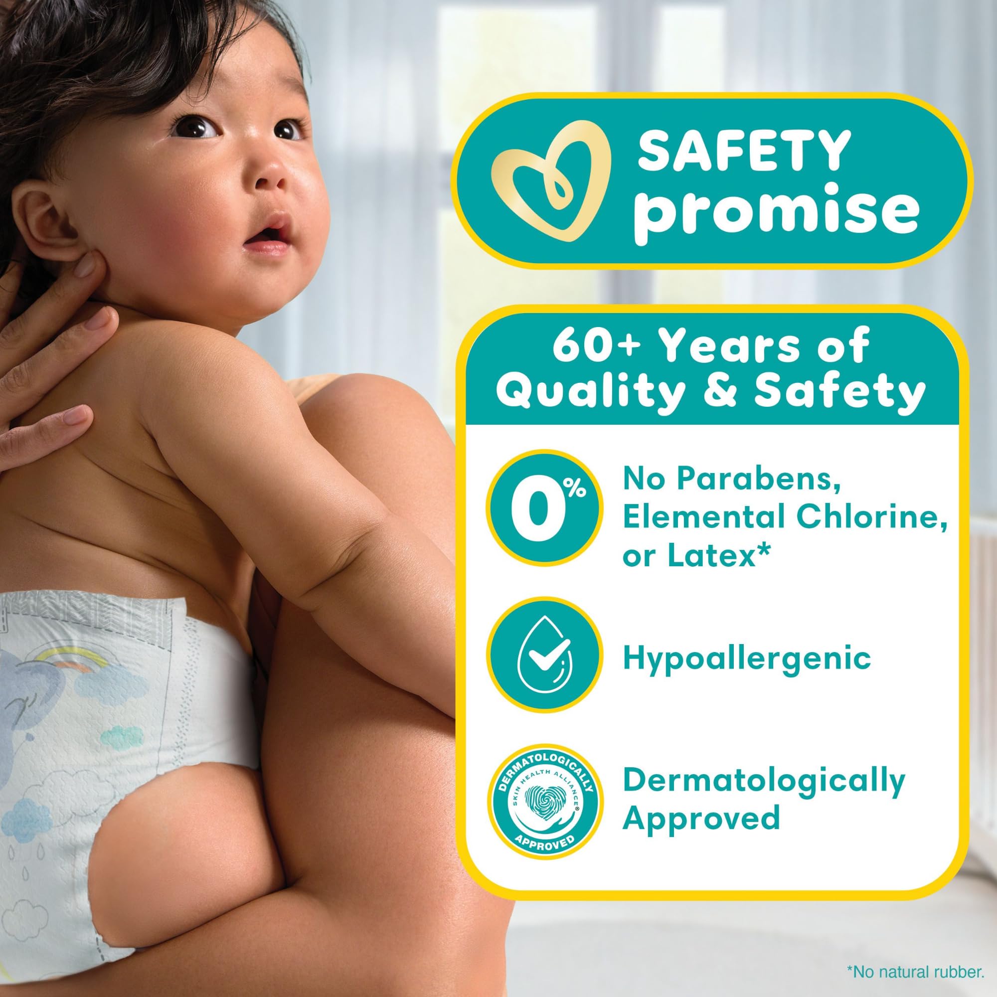 Pampers Baby Diapers - Swaddlers - Size 5, 132 Count, Ultra Absorbent Disposable Infant Diaper