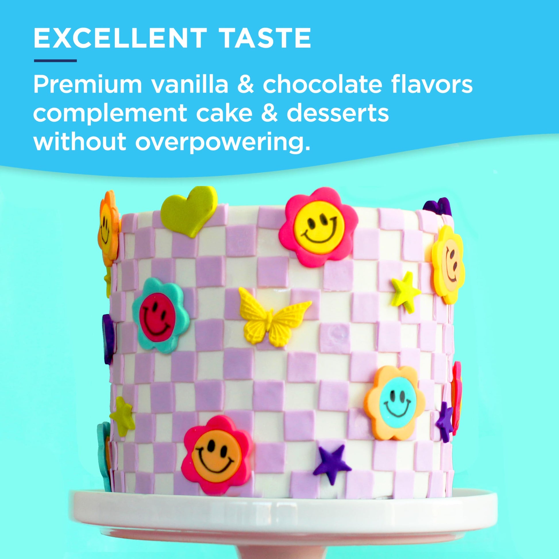 Satin Ice White Fondant, Vanilla, 2 Pounds