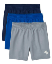 The Children's Place Boys And Toddler Athletic Basketball Casual Shorts, Multi-Color, 3-pack, 4T US