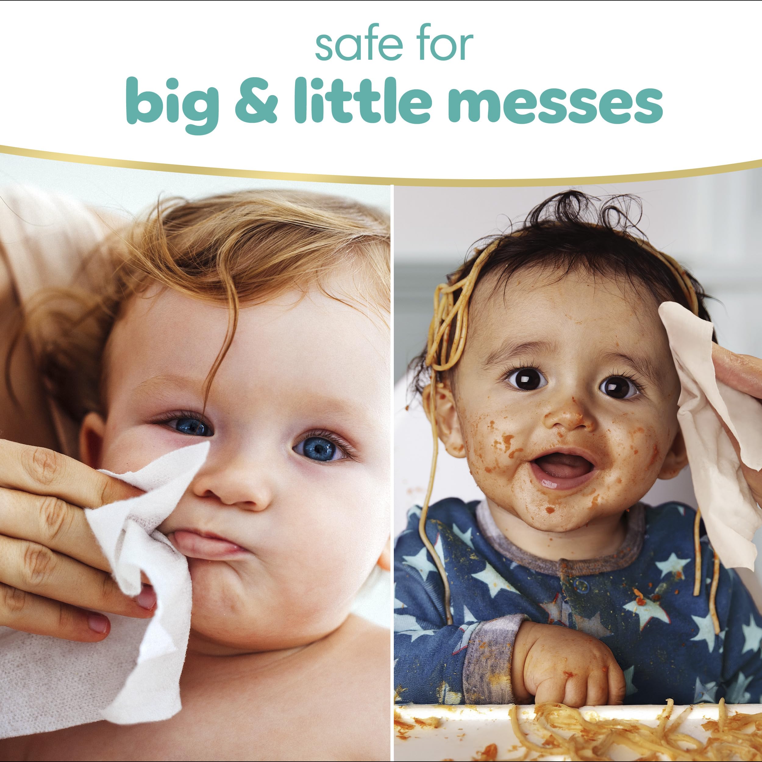 Pampers Sensitive Baby Wipes, Water Based, Hypoallergenic and Unscented, 8 Flip-Top Packs, 4 Refill Packs (1008 Wipes Total)
