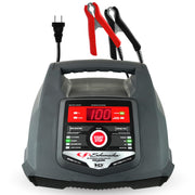 Schumacher Electric Fully Automatic Car Battery Charger & Engine Starter - 6V / 12V Battery Charger & Maintainer - for Standard, AGM, Gel & Deep-Cycle Batteries - Reverse Hook-Up Protection - SC1281