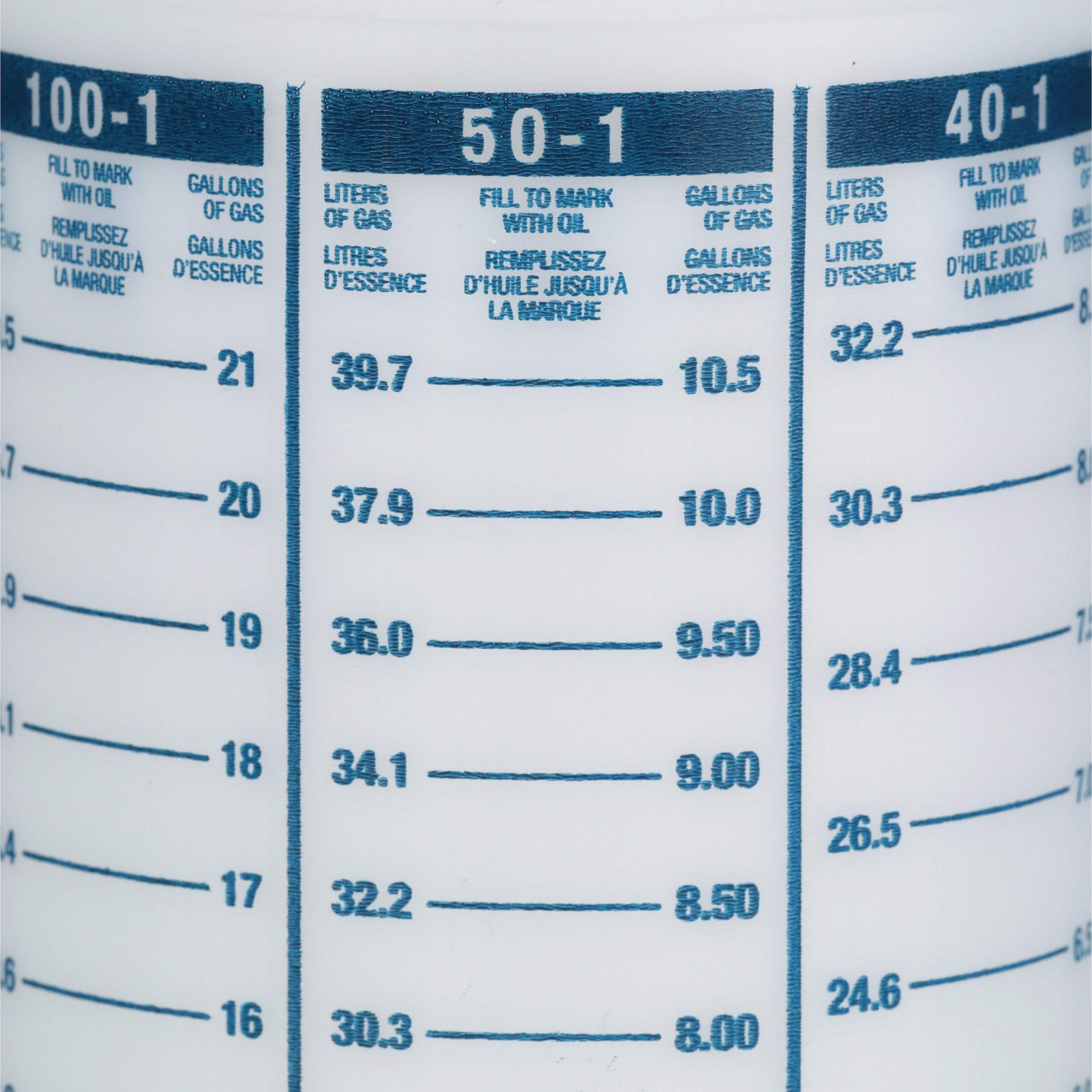attwood 11873-1 Wide-Mouth Marine Fuel/Oil Mixing Bottle 1-Quart, One Size