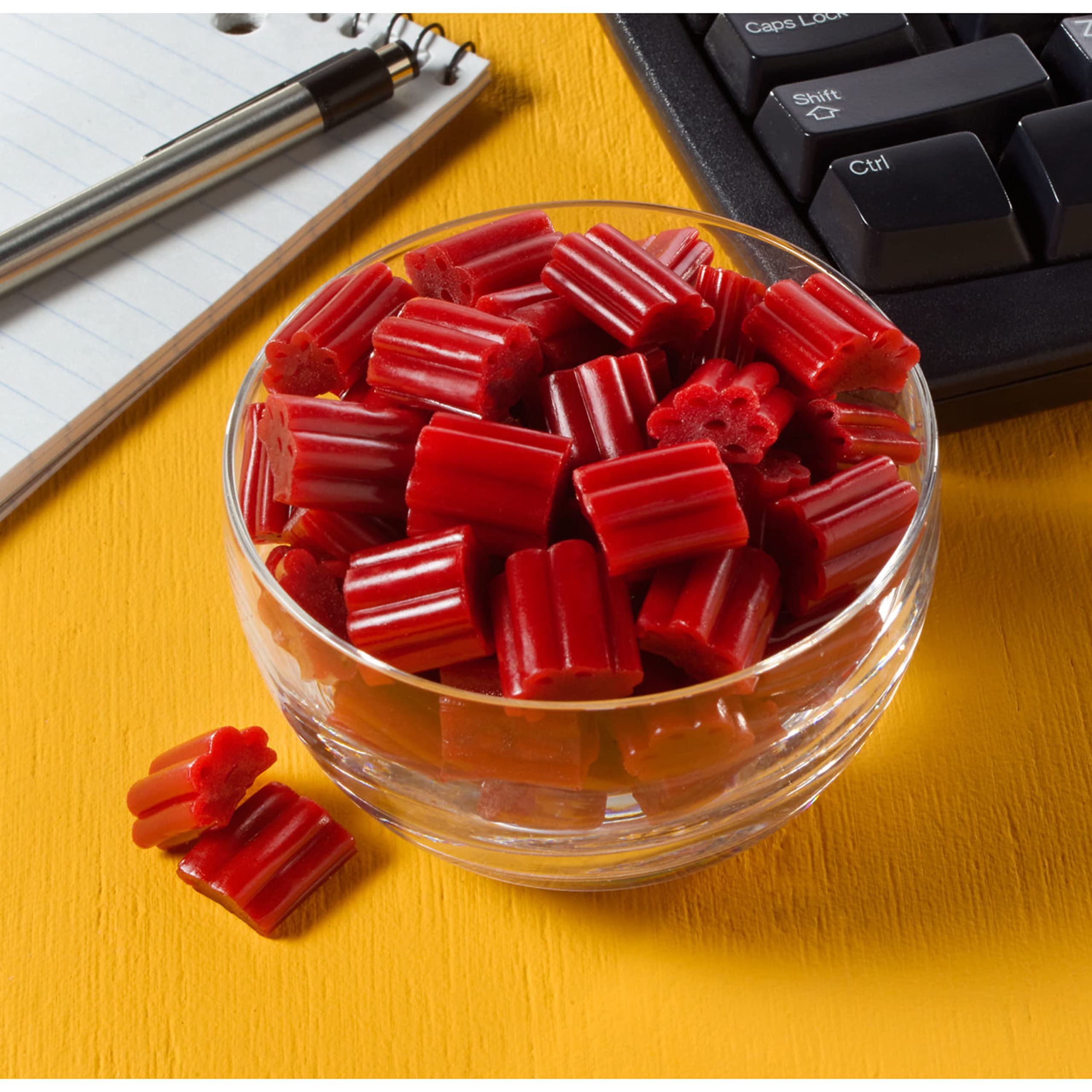 TWIZZLERS Bites Cherry Flavored Licorice Style, Chewy Candy Bag, 16 oz