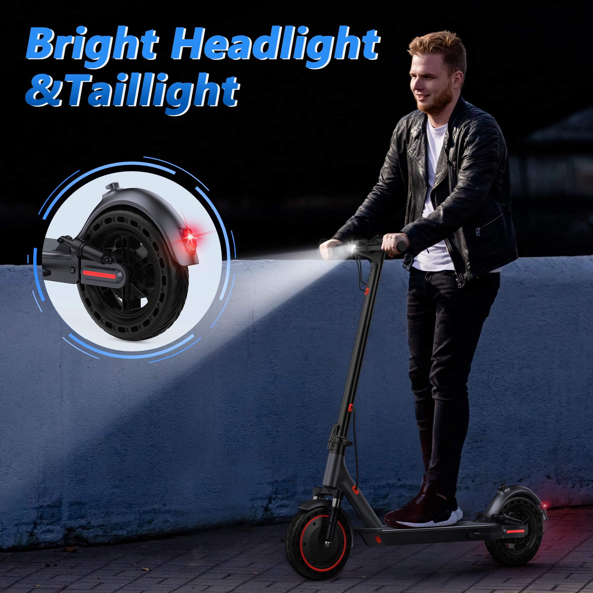 Electric Scooter for Adults, 8.5/10/14" Tires, 19/22Mph, 350W/500W Motor, 21-28 Miles Range, Folding E-Scooter with Dual Suspension,APP(V1/SPRO/MAX/PRO/X1/X1PRO)
