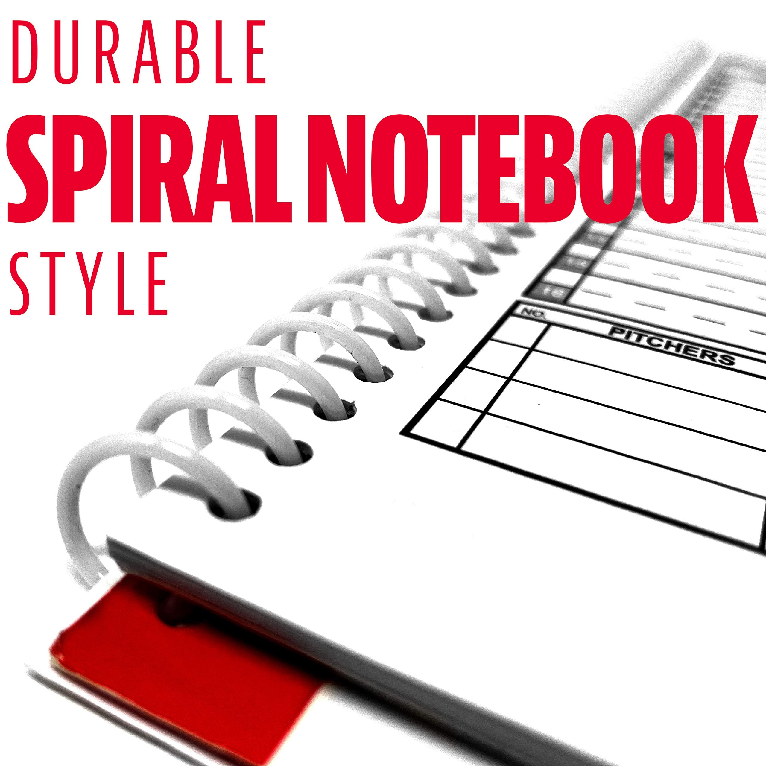 Franklin Sports MLB Baseball + Softball Scorebook - Book for Stats - Coaching Official Scorekeeper - 25 Games