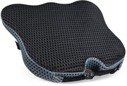 Soft Dense Memory Foam Car Seat Cushion for Driving - Seat Cushion for Car Seat Driver with Wedge Design & Raised Back to Broaden Vision, Provides Comfort for Lower Back & HIPS (Passenger Use Too)