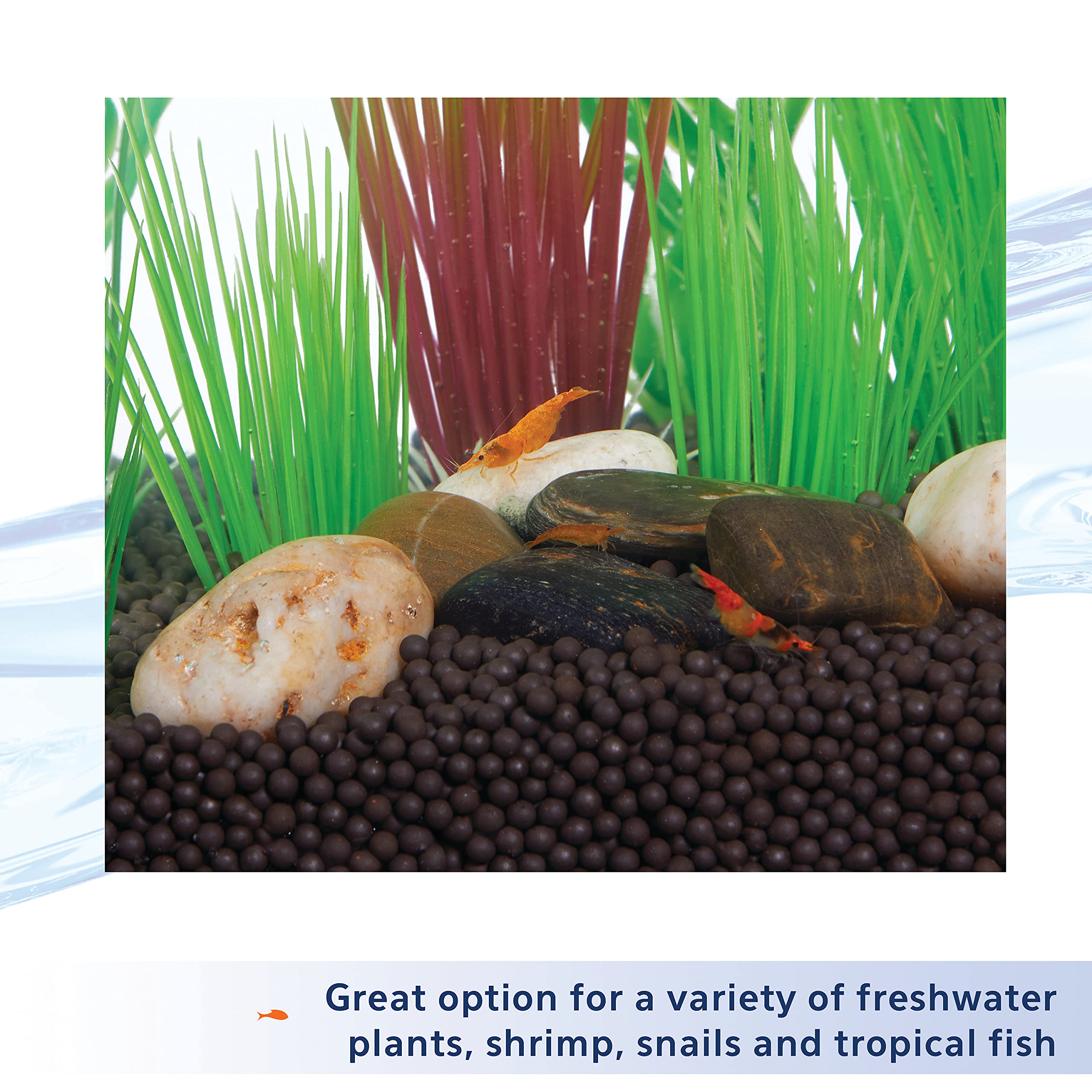 Aqueon Plant and Shrimp Aquarium Substrate, Aqua Soil for Fish Tanks, 5 Pounds