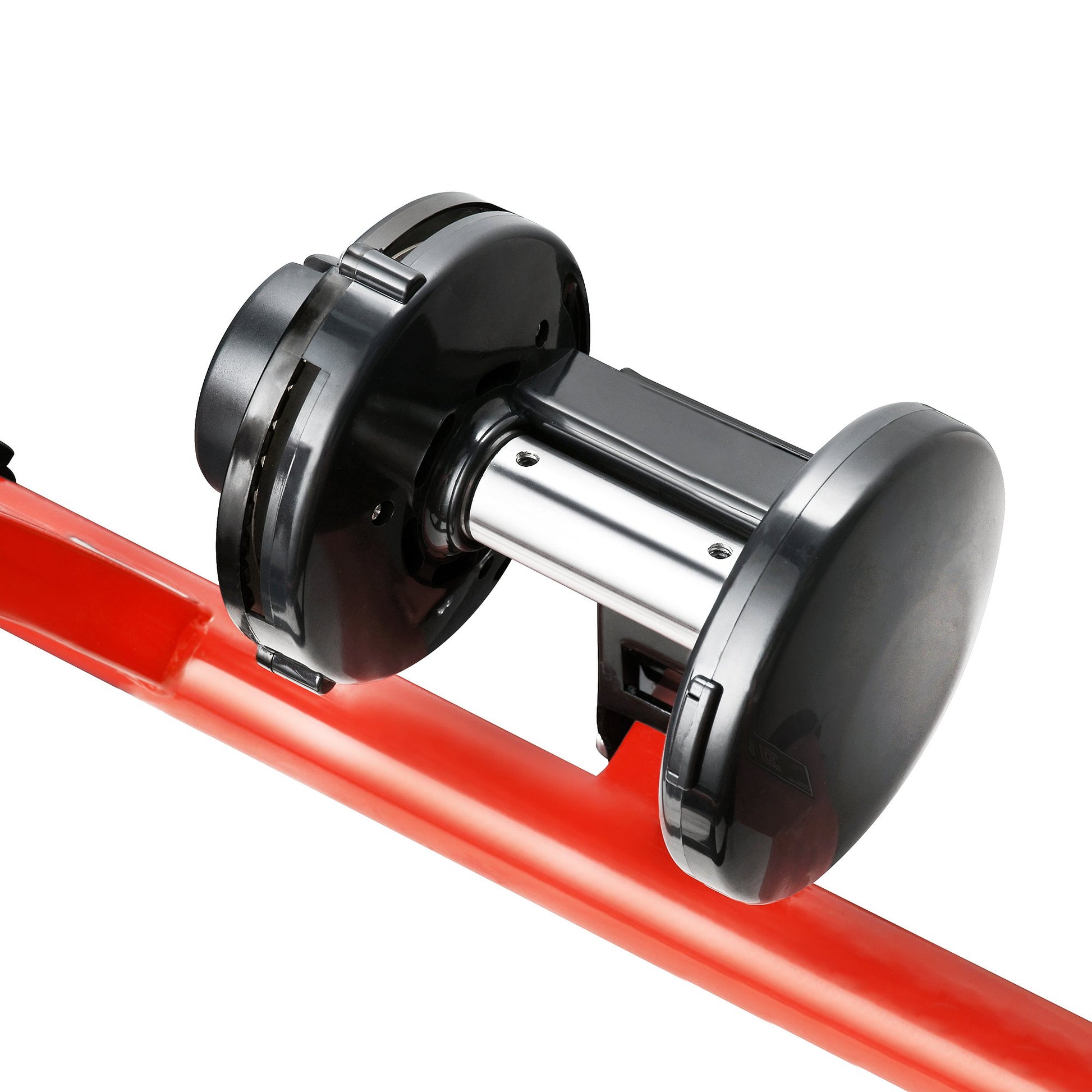 RAD Cycle Products Max Racer 7 Levels of with Smooth Magnetic Resistance Bicycle Trainer Allows You to Work Out with Your Bike