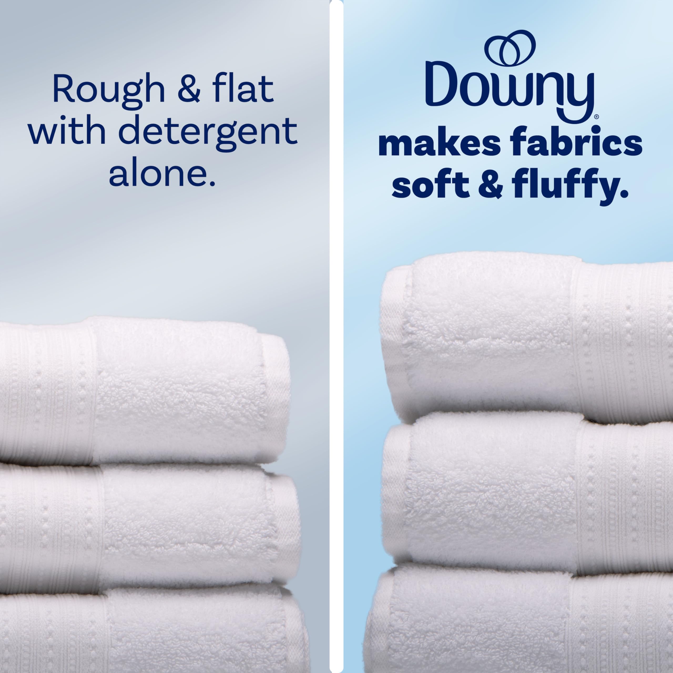 Downy Fabric Softener Liquid, Cool Cotton Scent, 140 fl oz, 190 Loads, Downy Fabric Softener, Liquid Fabric Softener
