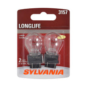 SYLVANIA 3157 Long Life Miniature Bulb, (Contains 2 Bulbs)