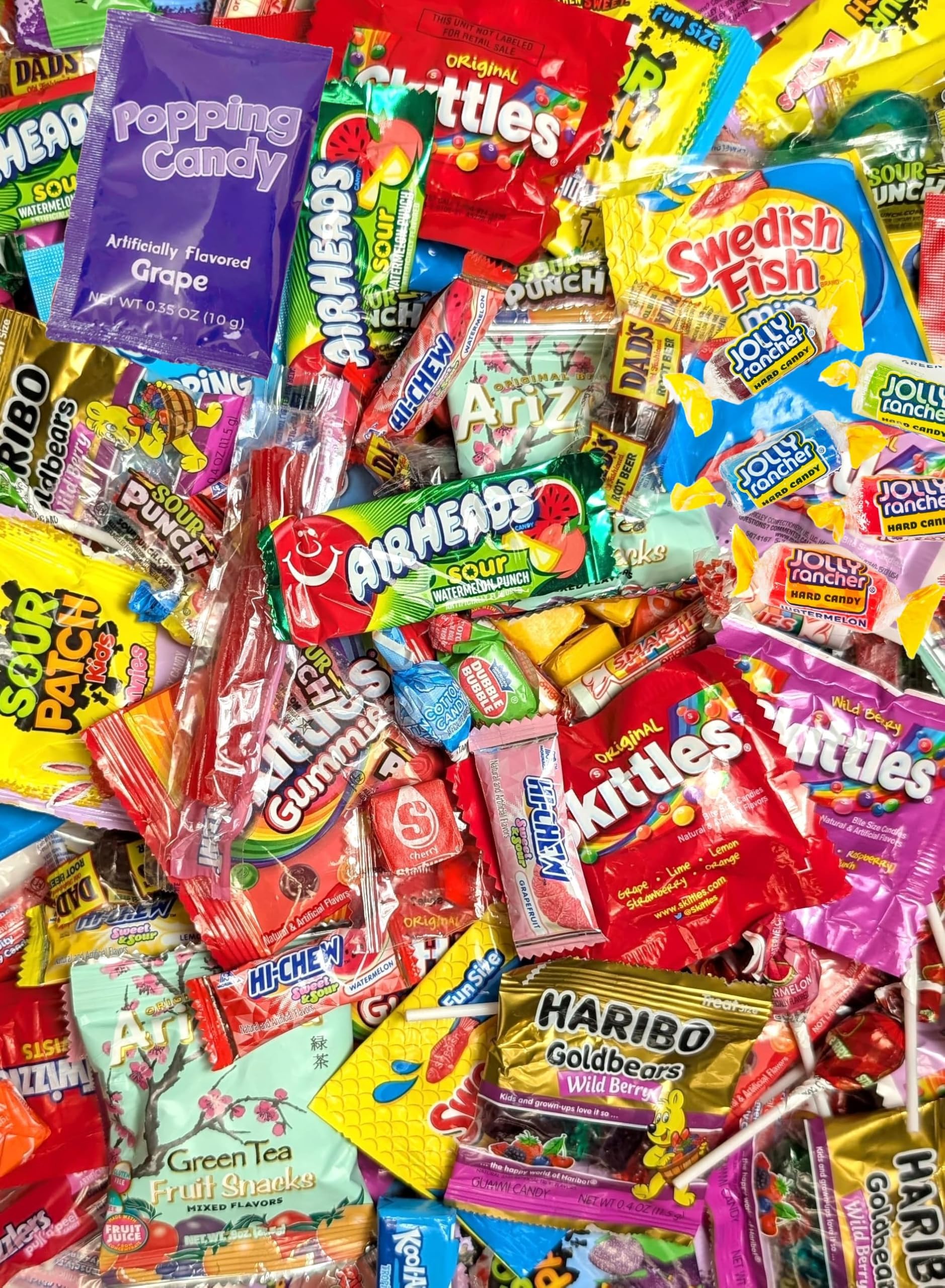 Ultimate Assorted Candy Party Mix - 2 LB Bag - Mega Variety Bulk Assortment - Individually Wrapped Candy - -Queen Jax - - Variety Pack