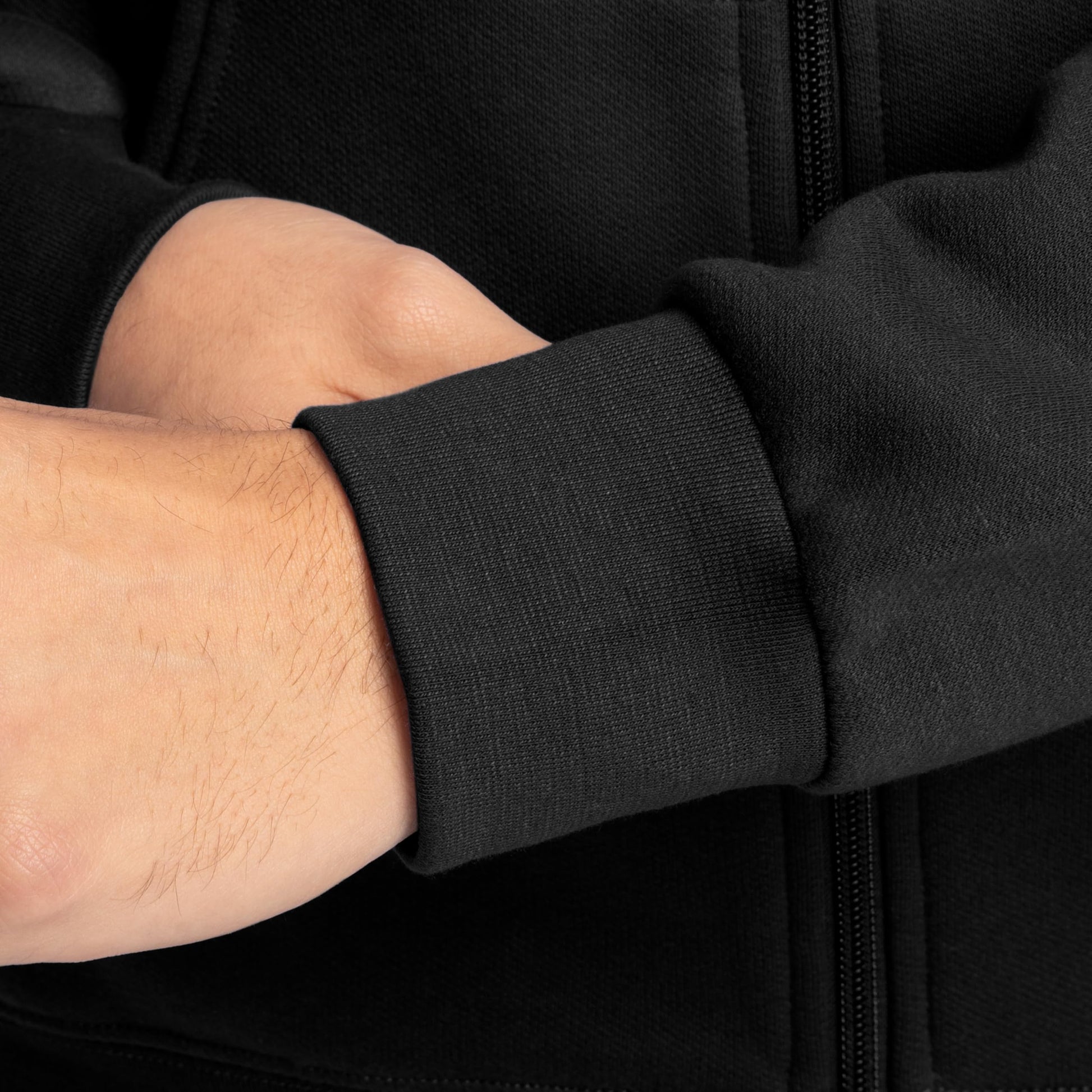 Fruit of the Loom Eversoft Fleece Hoodies, Pullover, Moisture Wicking & Breathable, Sizes S-4x, Black Full Zip, Medium