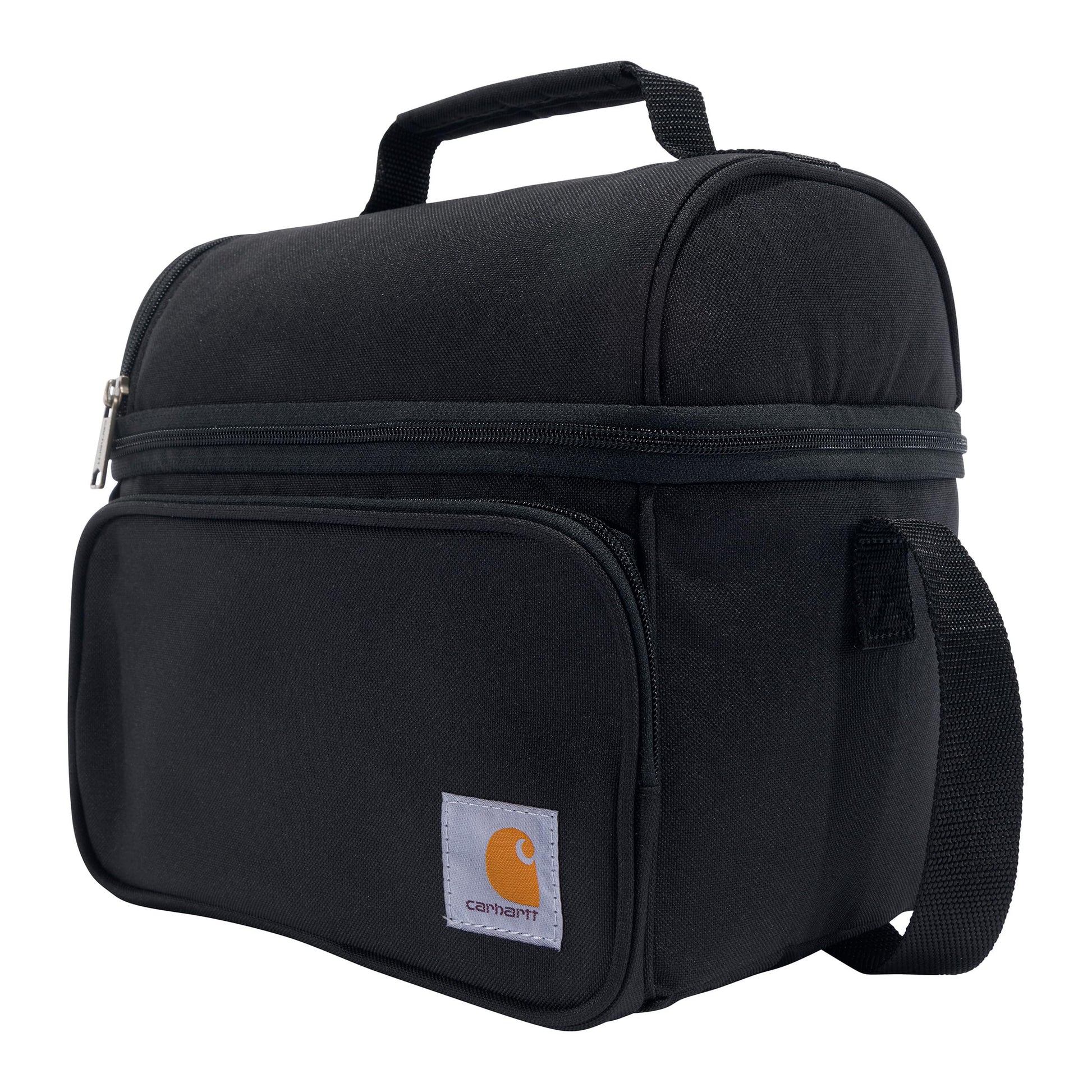 Carhartt Camping Cooler, Worksite Lunchbox, Soft Shell Lunch Bag for Construction Sites, Work and Everyday Use, Black