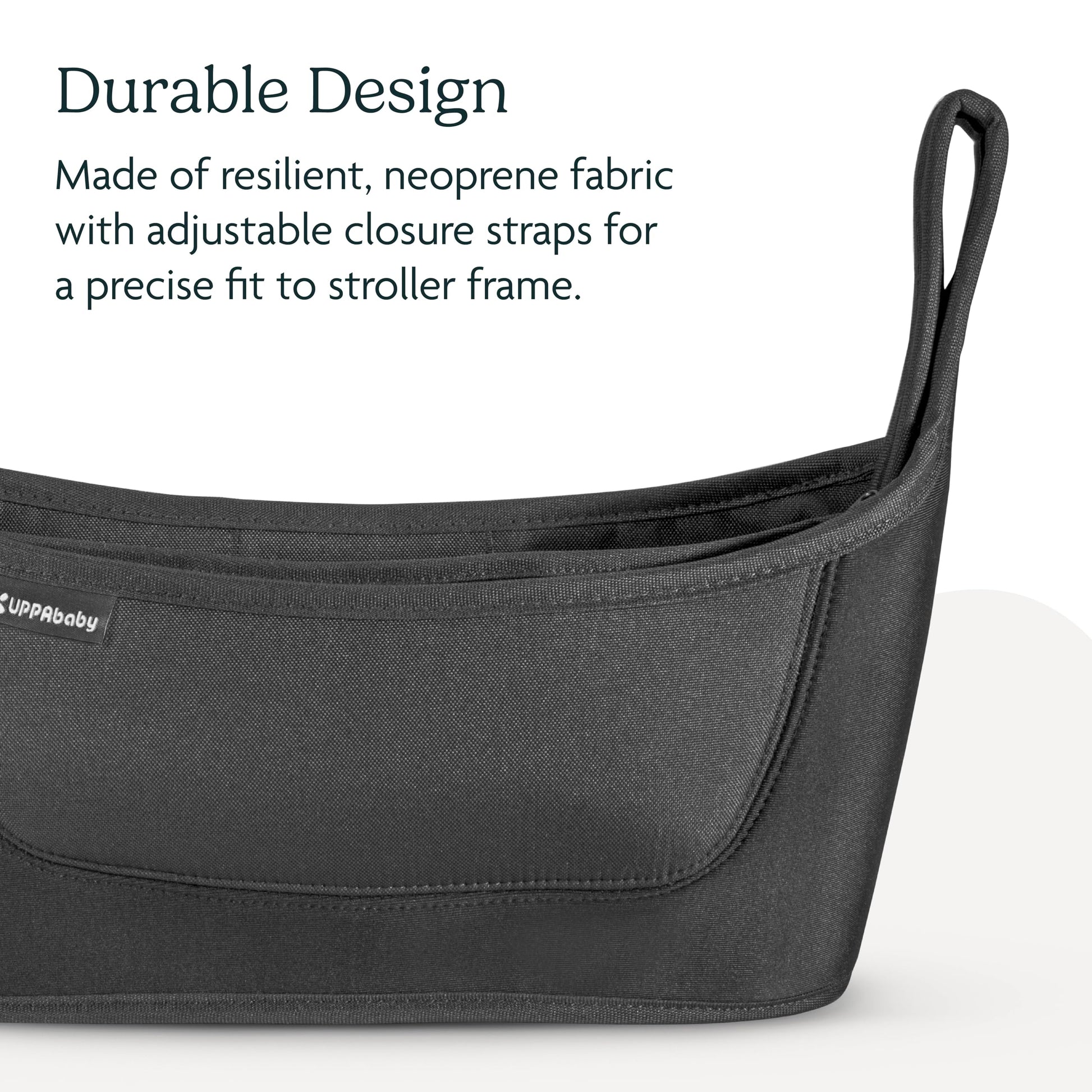 UPPAbaby Carry-All Parent Organizer / Fits on Vista, Cruz, Minu, Minu Duo, G-Series Strollers / Secure Zippered Pocket + Beverage Compartments