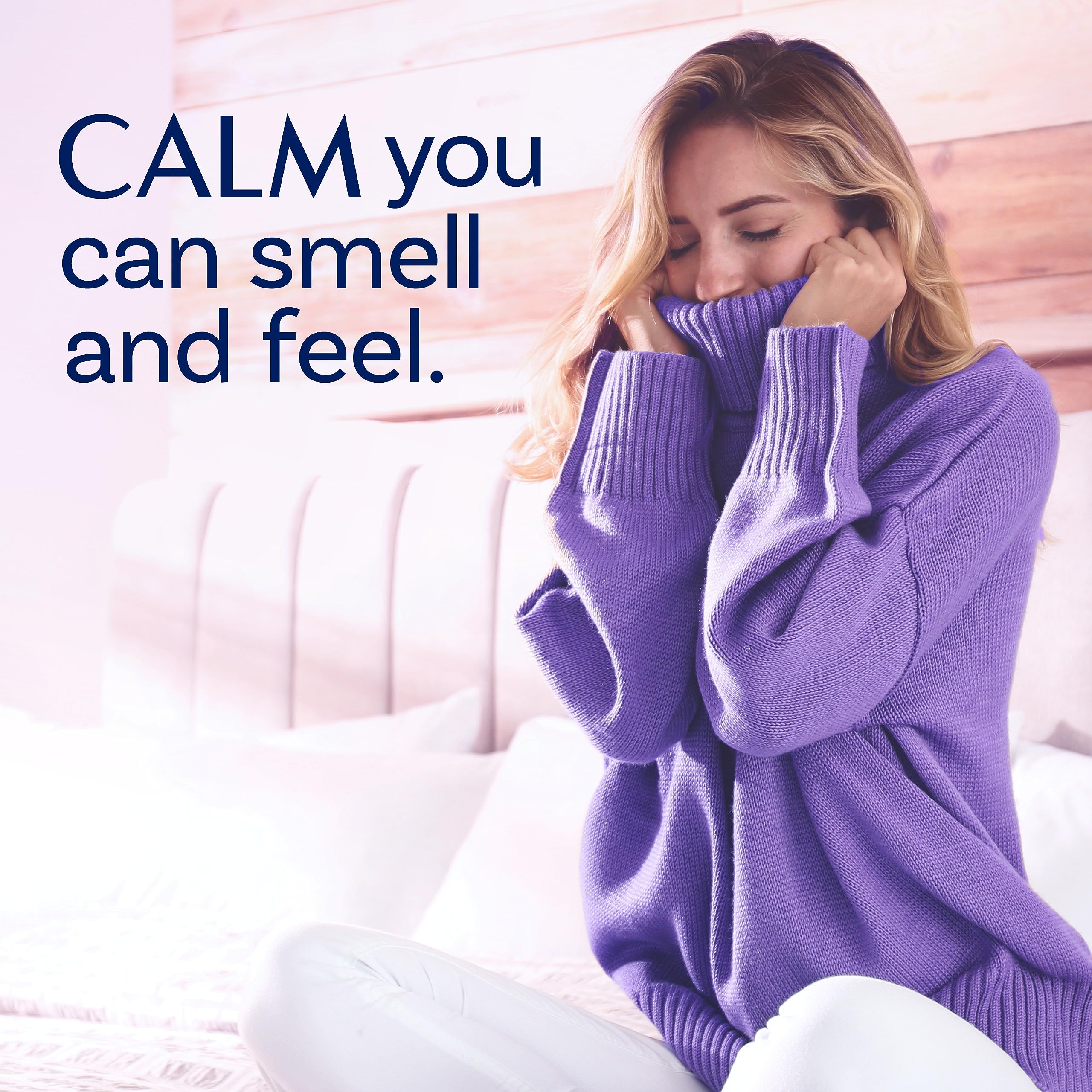 Downy Infusions In-Wash Laundry Scent Booster Beads, CALM, Soothing Lavender and Vanilla Bean, 24 oz