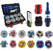 MUSTYBELT Bey Battling Set, GyroTops Burst Blade Toy Combat Battling Game Set, Spinning Gift for Boys, Ages for 8 10 12+ (12 Spinning Tops Tool Box)