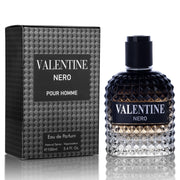 URBAN COLLECTION Valentine Nero for Men - Woody Aromatic Fragrance with Floral and Mineral Notes - Masculine Scent - 100ml
