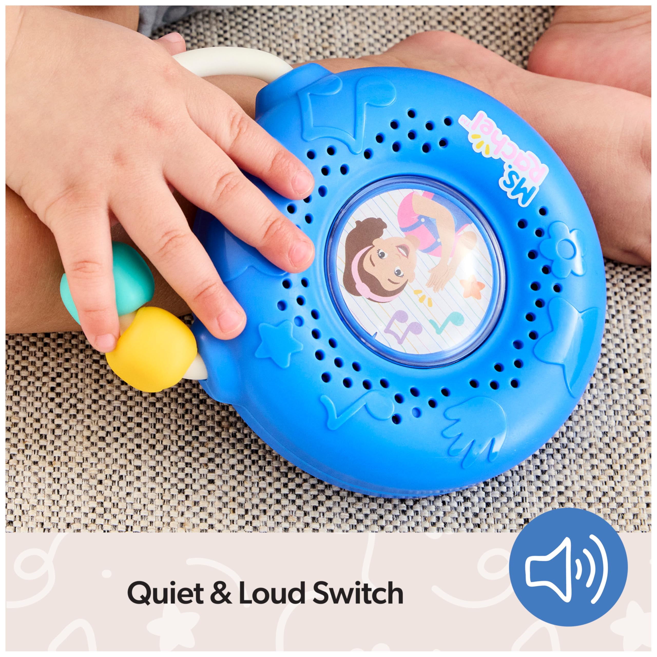 Ms. Rachel Official Electronic Sing-Along Song Player with 14 Musical Sounds, Educational Toys & Toddler Toys for Girls & Boys Ages 1-3+