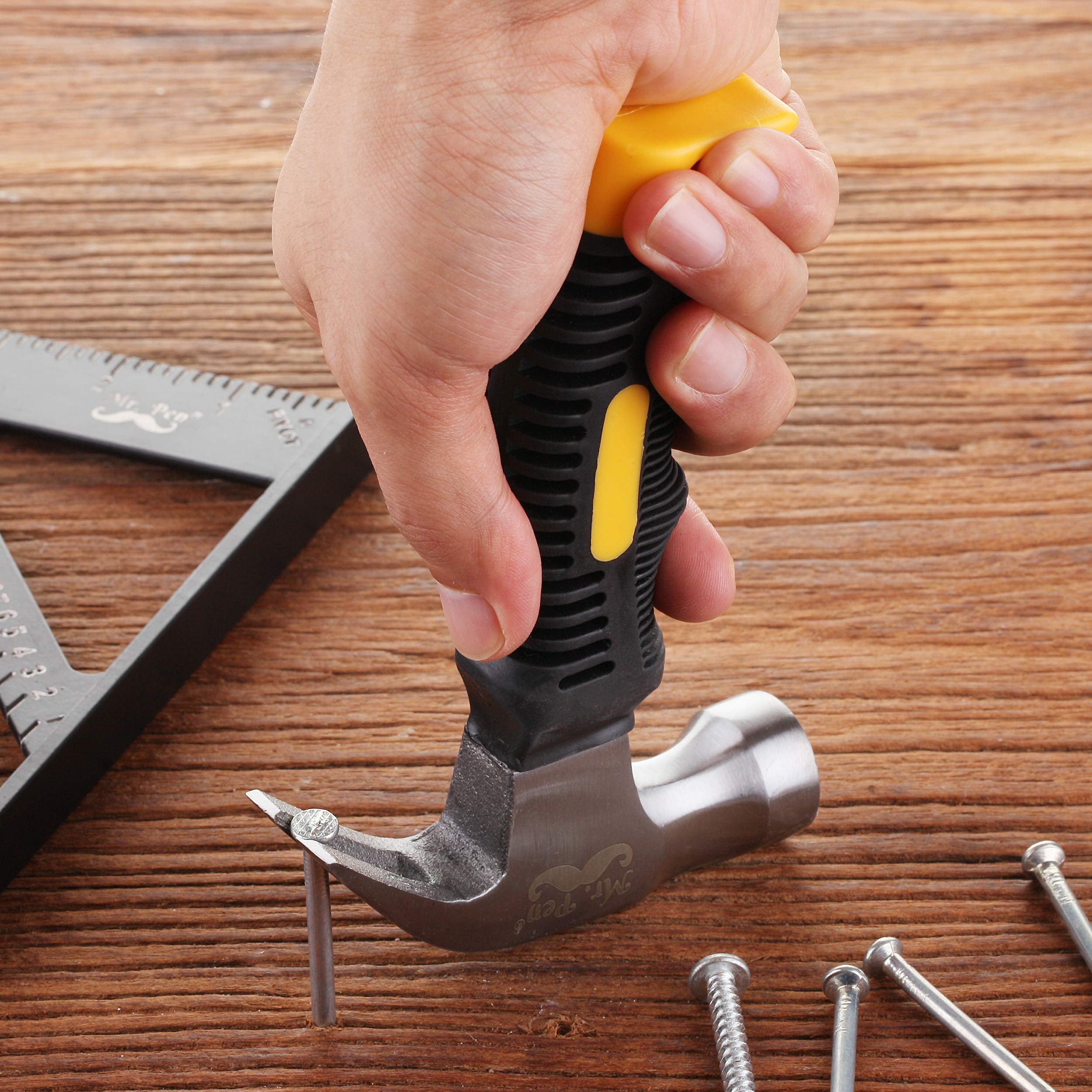 Mr. Pen- 8oz Small Magnetic Claw Nail Hammer for Women