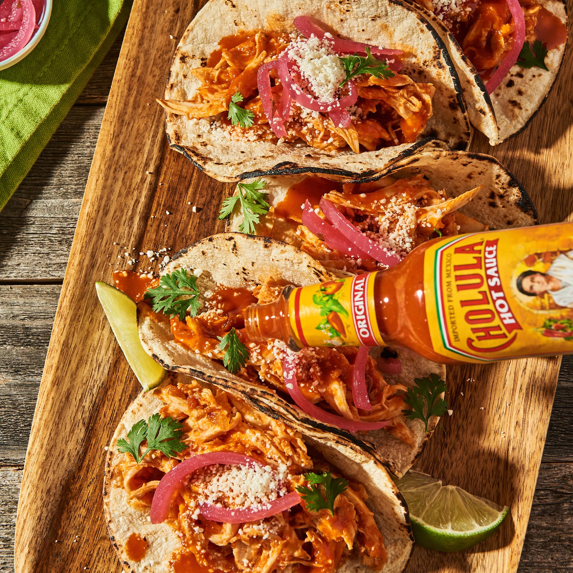 Cholula Hot Sauce Variety Pack, Product of Mexico, Gift Set Includes Six 5 Fl Oz Signature Cholula Hot Sauces for Eggs, Pizza, Mexican Dishes, and More, 30 fl oz