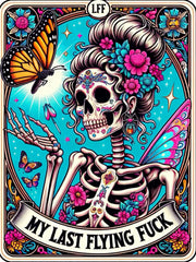 Meothan Skull Diamond Art Kits for Adults-Skull Last Flying Diamond Painting Kits for Adults Beginners, 5D DIY Full Drill Round Rhinestone Gem Art Crafts Paintings for Home Wall Decor 12"x16"