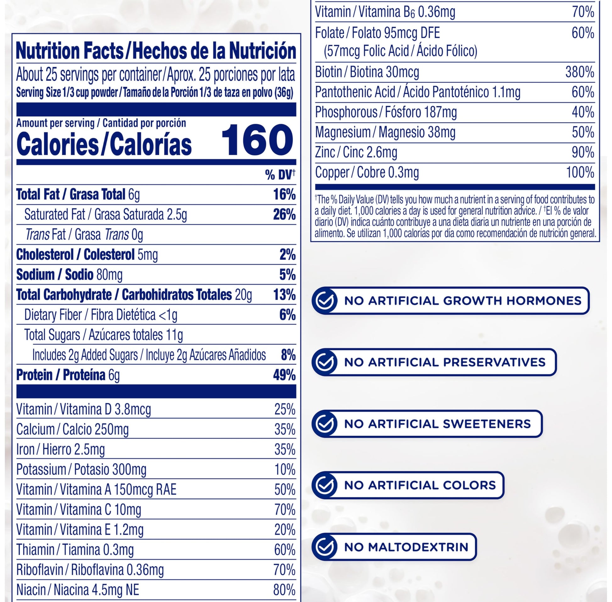 Enfagrow Premium Toddler Nutritional Drink, Made with Real Milk, Brain-Building Omega-3 DHA, Nutrients and Prebiotics for Growth & Immune Support, Non-GMO, Toddler Milk Powder, 32 Oz Can